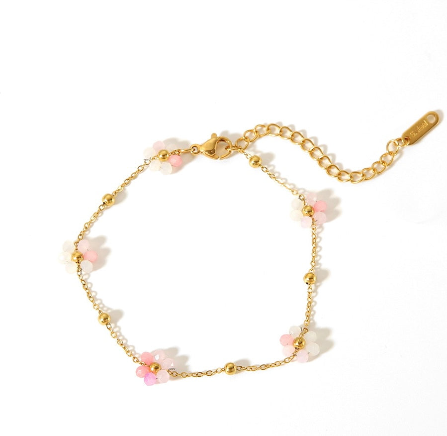 Bracelet fleurs